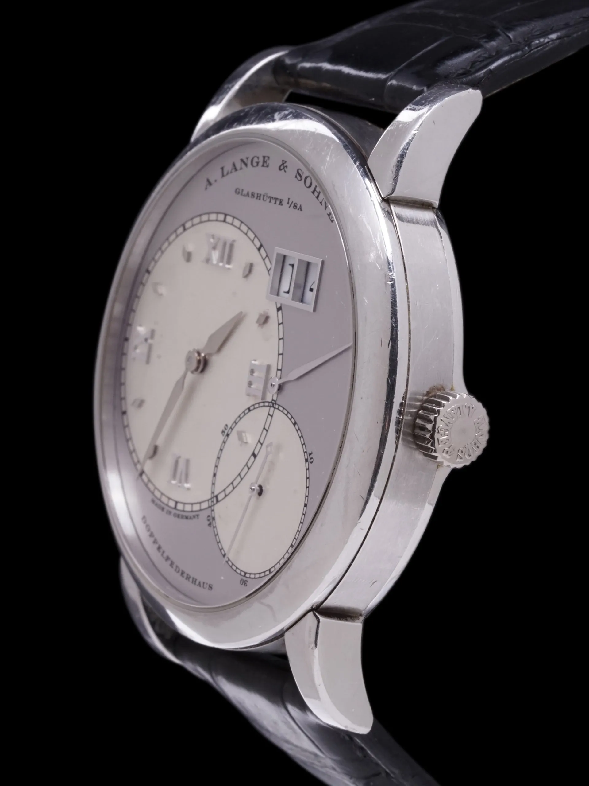 2003 A. Lange & Söhne Lange 1 (Ref. 115.026) Platinum W/ Box & Booklets