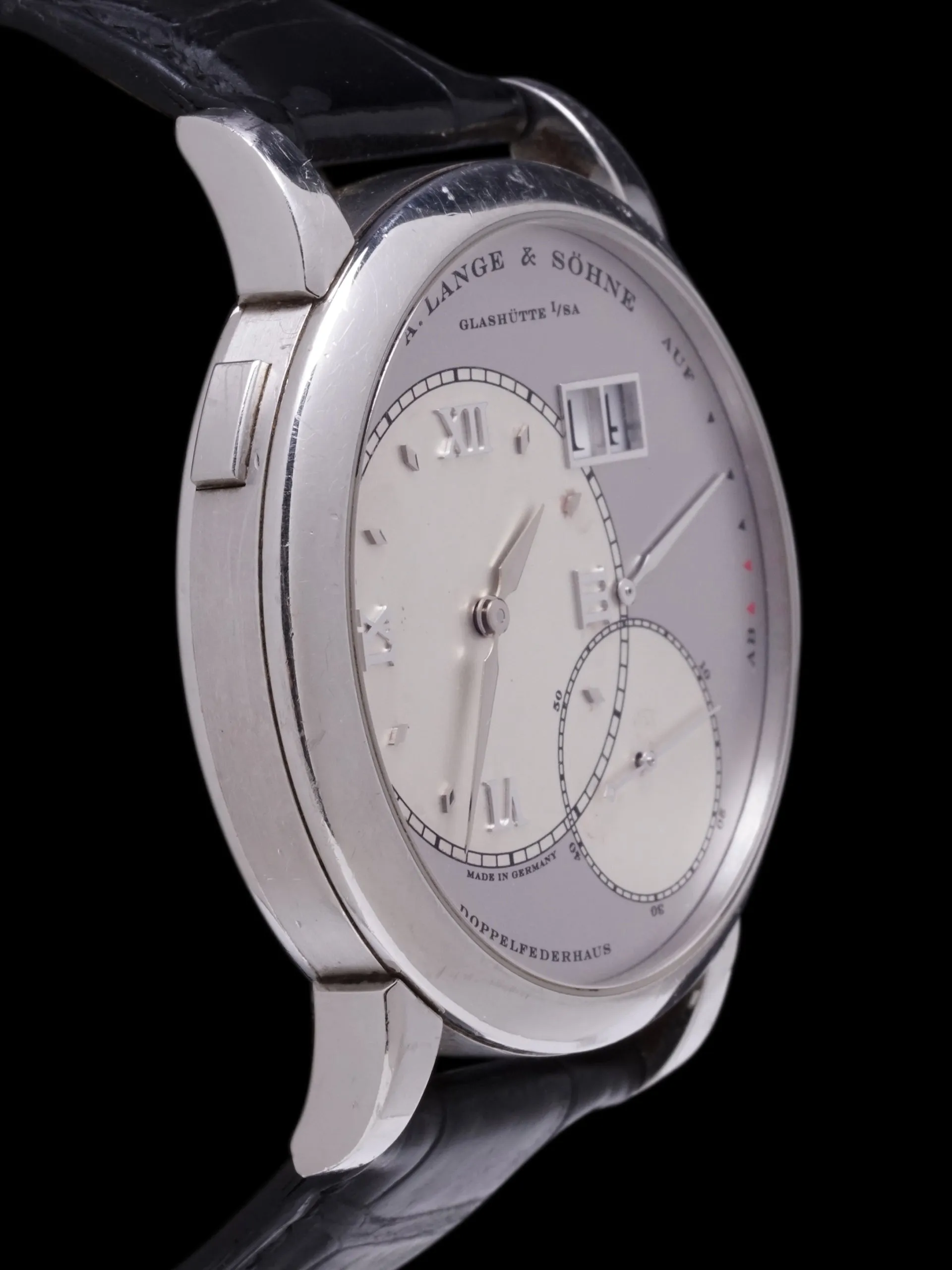 2003 A. Lange & Söhne Lange 1 (Ref. 115.026) Platinum W/ Box & Booklets