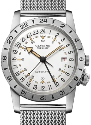 Airman “The Chief” GMT White - Bracelet Ref. GL0466