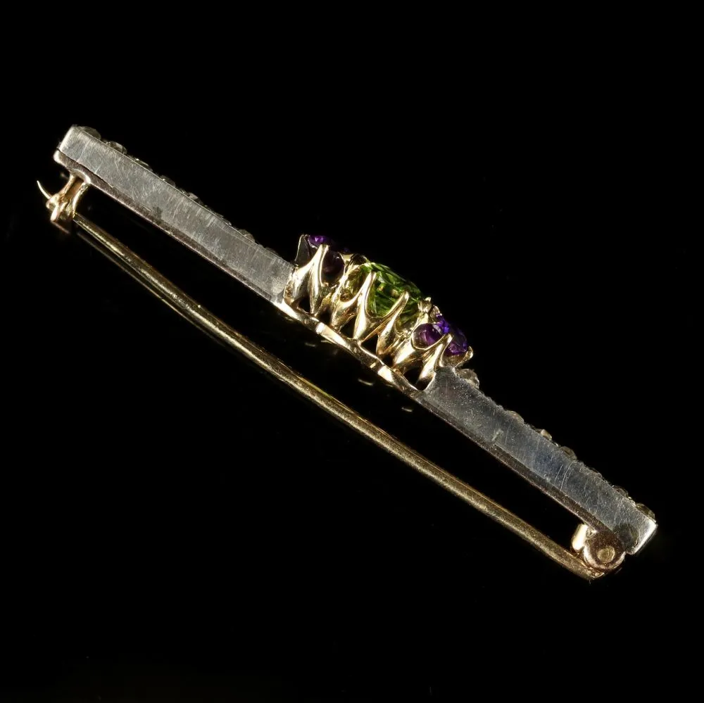 Antique Victorian Suffragette Brooch Circa 1900