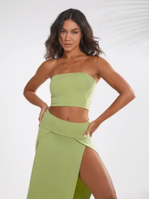 Aria Top - Lime Peridot