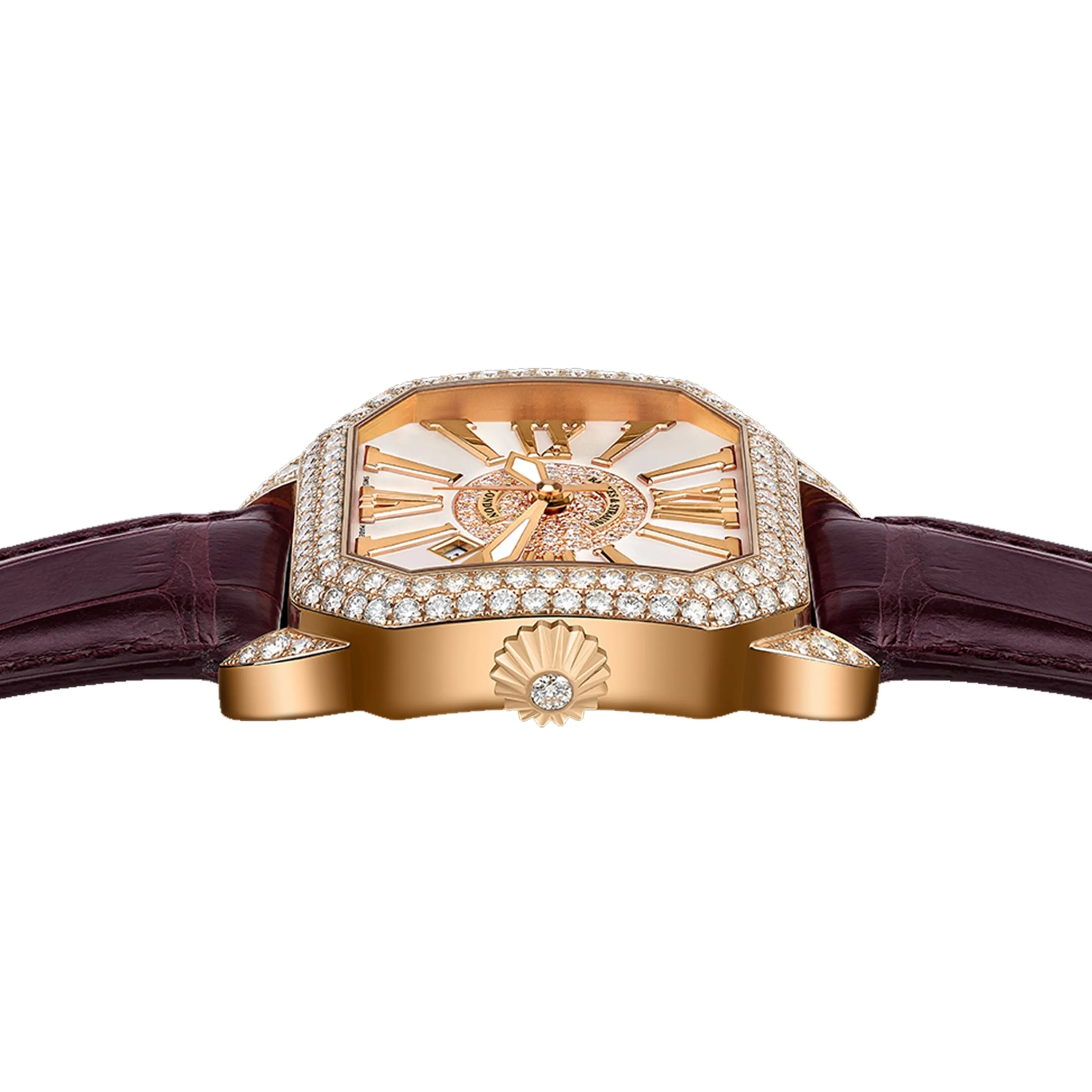 Berkeley 40 Luxury Diamond Watch for Men and Women - 40 mm Rose Gold - Backes & Strauss