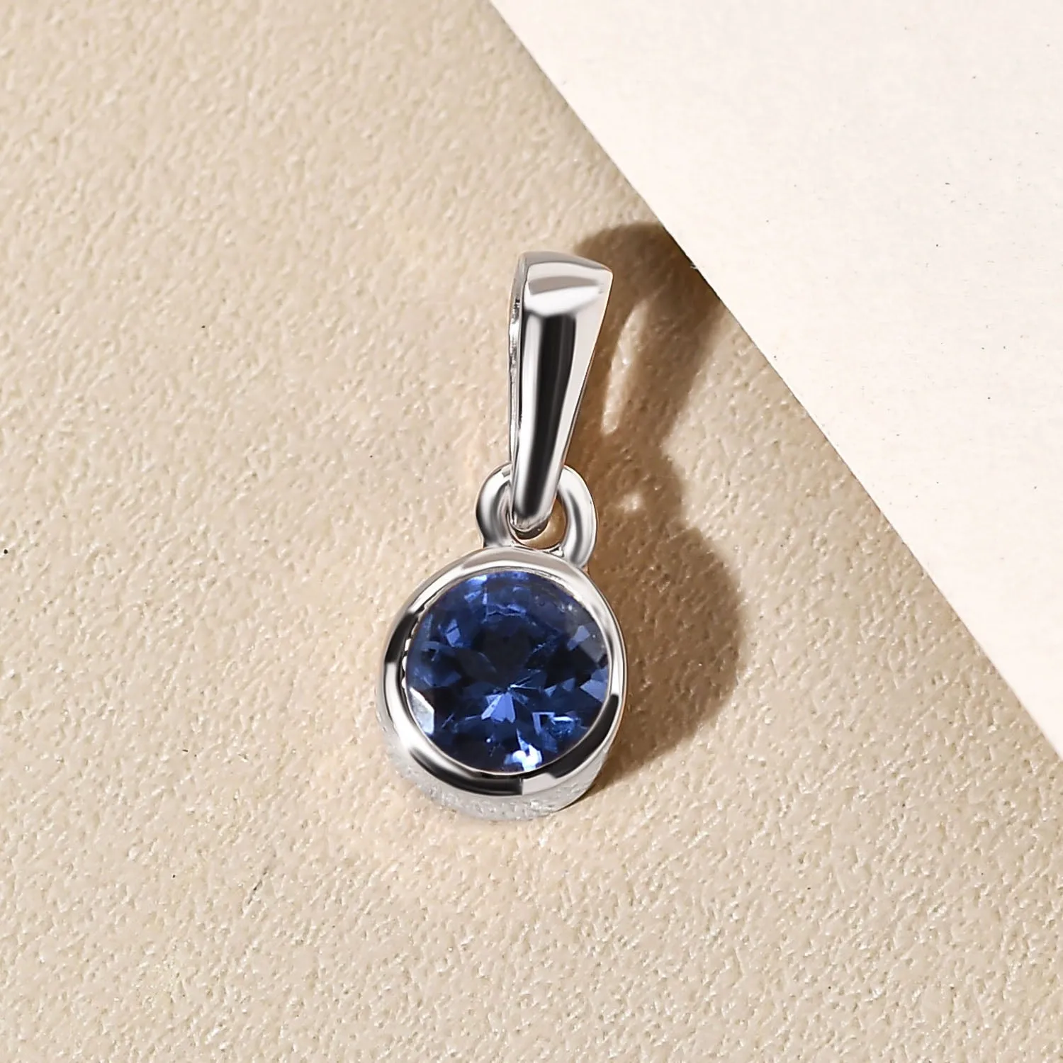 Birthstone Pendant with Chain