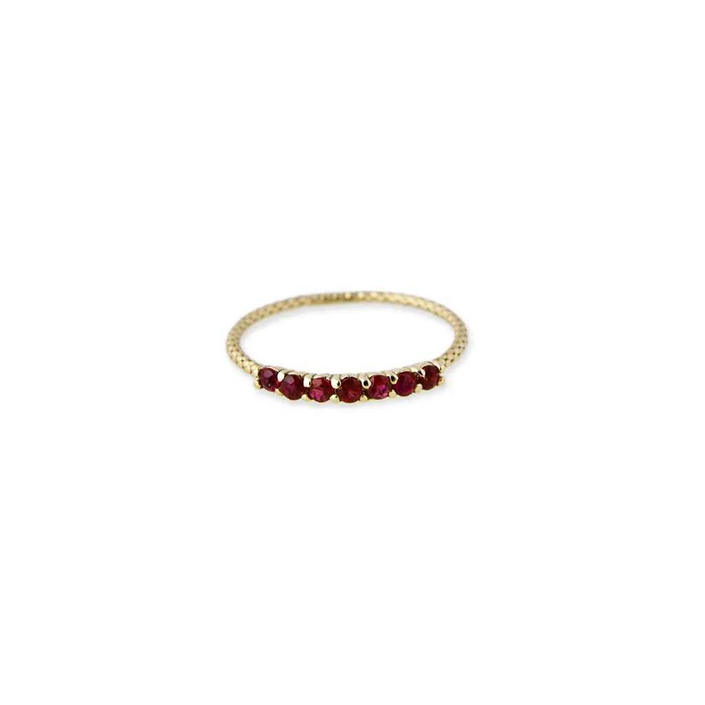 BIRTHSTONE VINTAGE WAIF RING