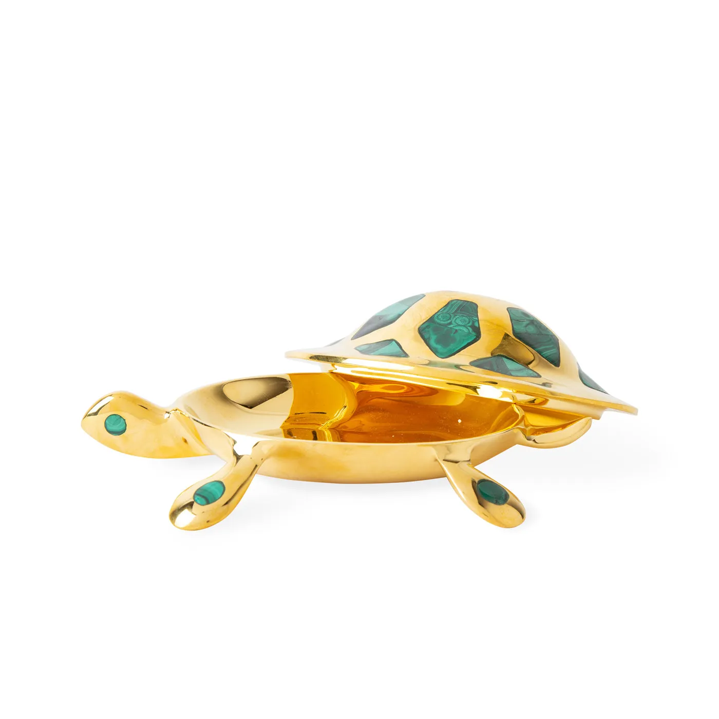 Brass Turtle Box