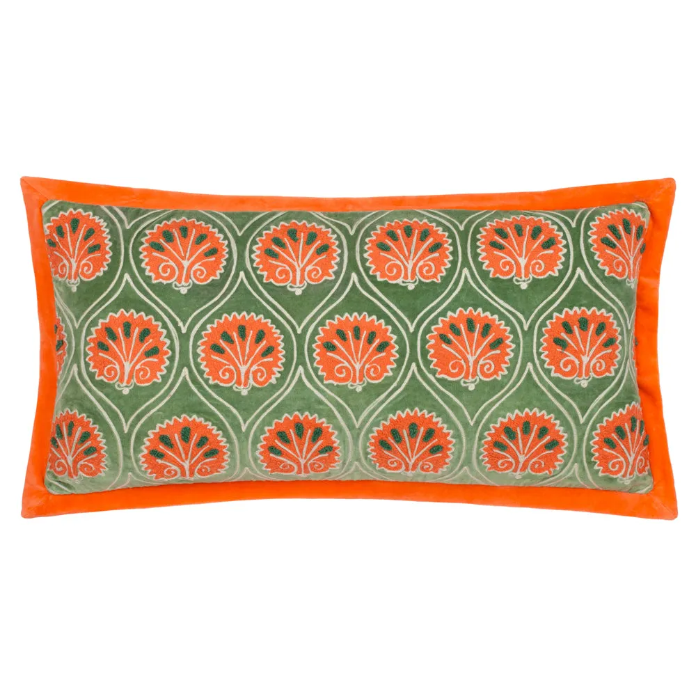 Casa Cushion Peridot/Orange