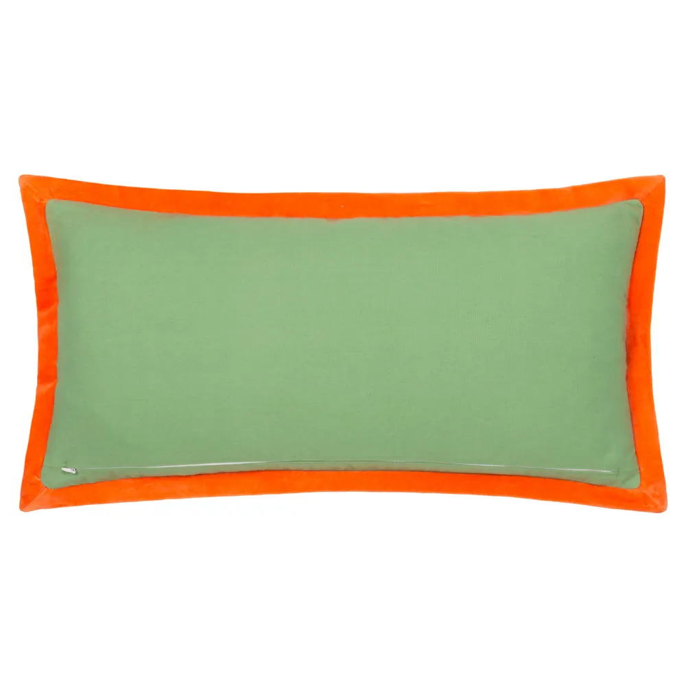 Casa Cushion Peridot/Orange