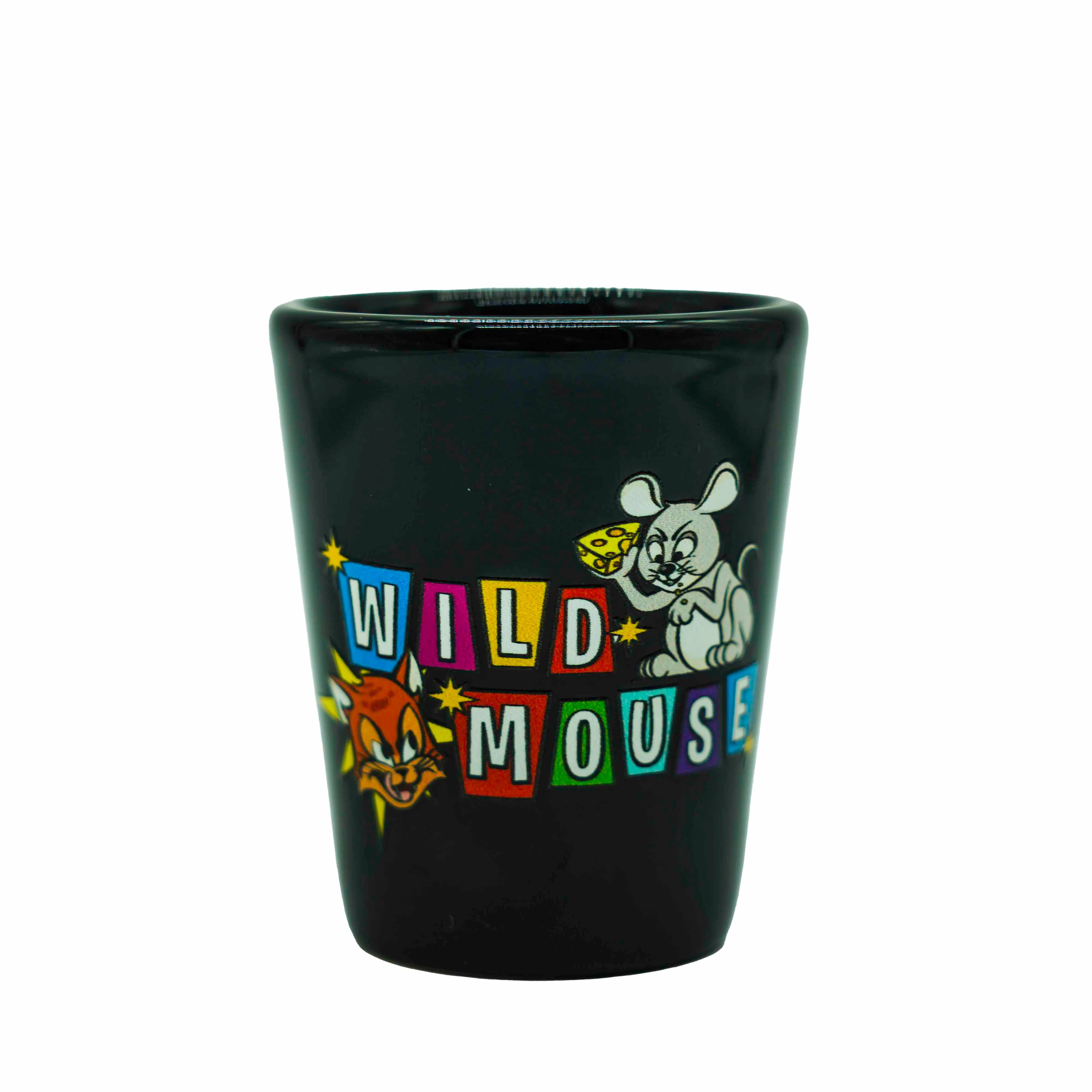 Cedar Point Wild Mouse Shot Glass