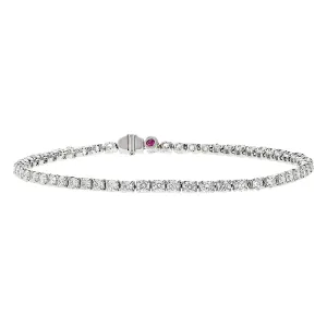 Cento 57 4-Prong Diamond Tennis Bracelet