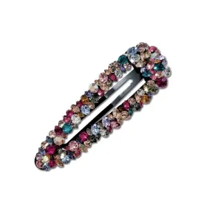 Color Rhinestone Hairpin Super Flash Hollow BB Hairpin Side Hairpin Colored Diamond Bangs Hairpin Headdress Broken Hairpin Top Clip