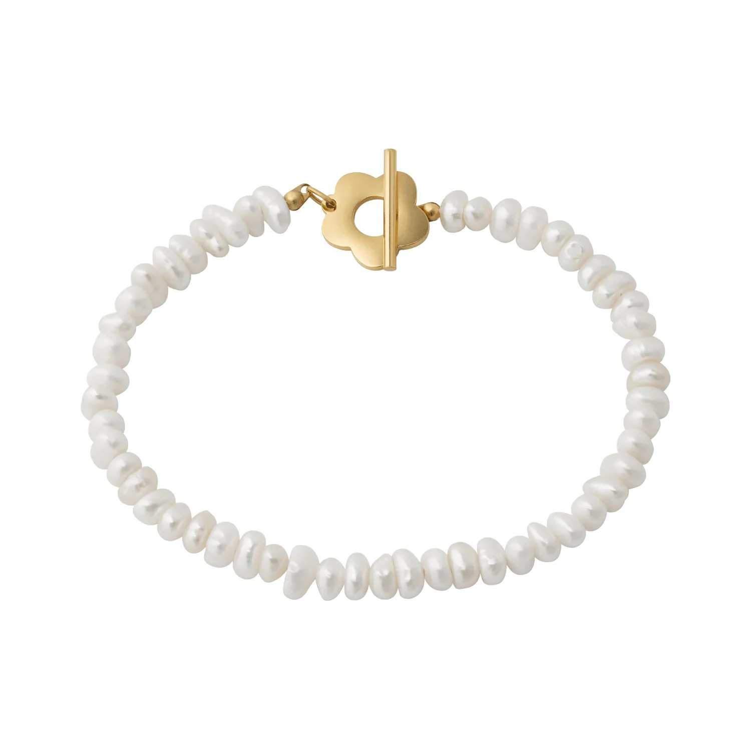 Daisy Pearl Bracelet