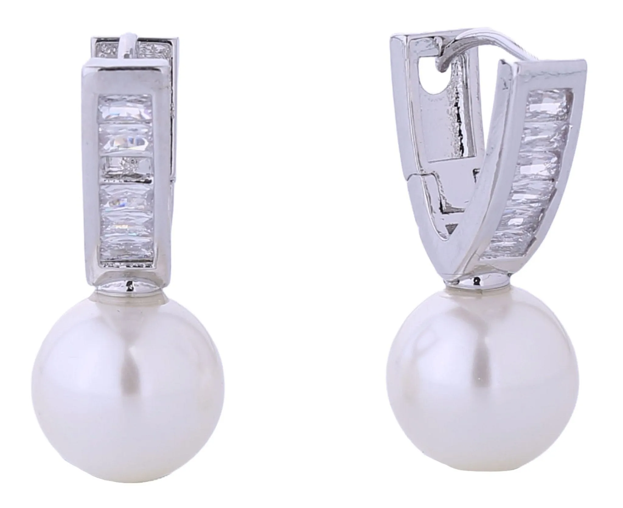 DJE310721 14K Pearl Drop Earrings