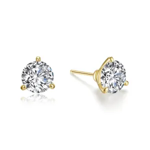 ER CL S.S. GP 2.56 CTTW 3 Prong Martini Studs