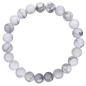 Howlite Crystal Bracelet