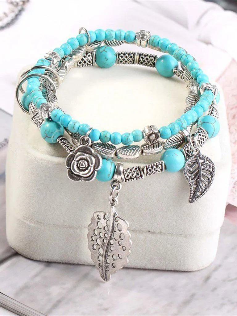 Layered Beaded Bracelet