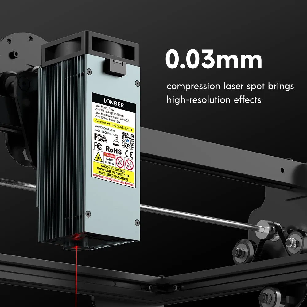 LONGER Ruby Pulsed Infrared Laser Module for Laser B1 / RAY5 Series