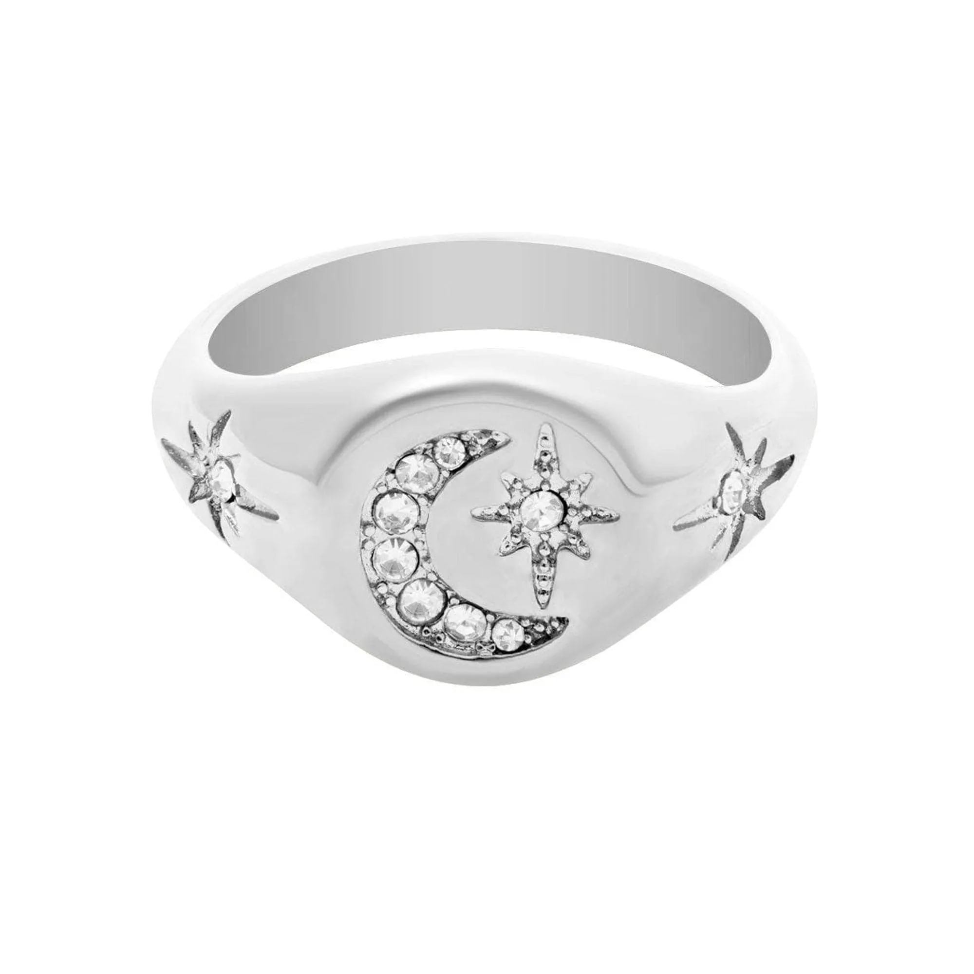 Luna Signet Ring