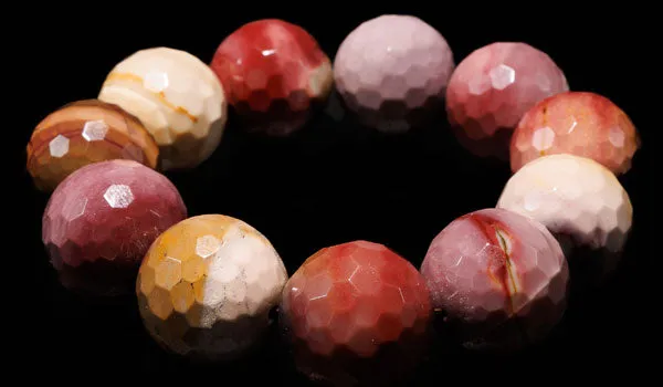 Luxury Oversized Mookaite Natural Gemstone Bracelet