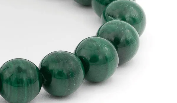 Malachite Natural Gemstone Centerpiece Bracelet