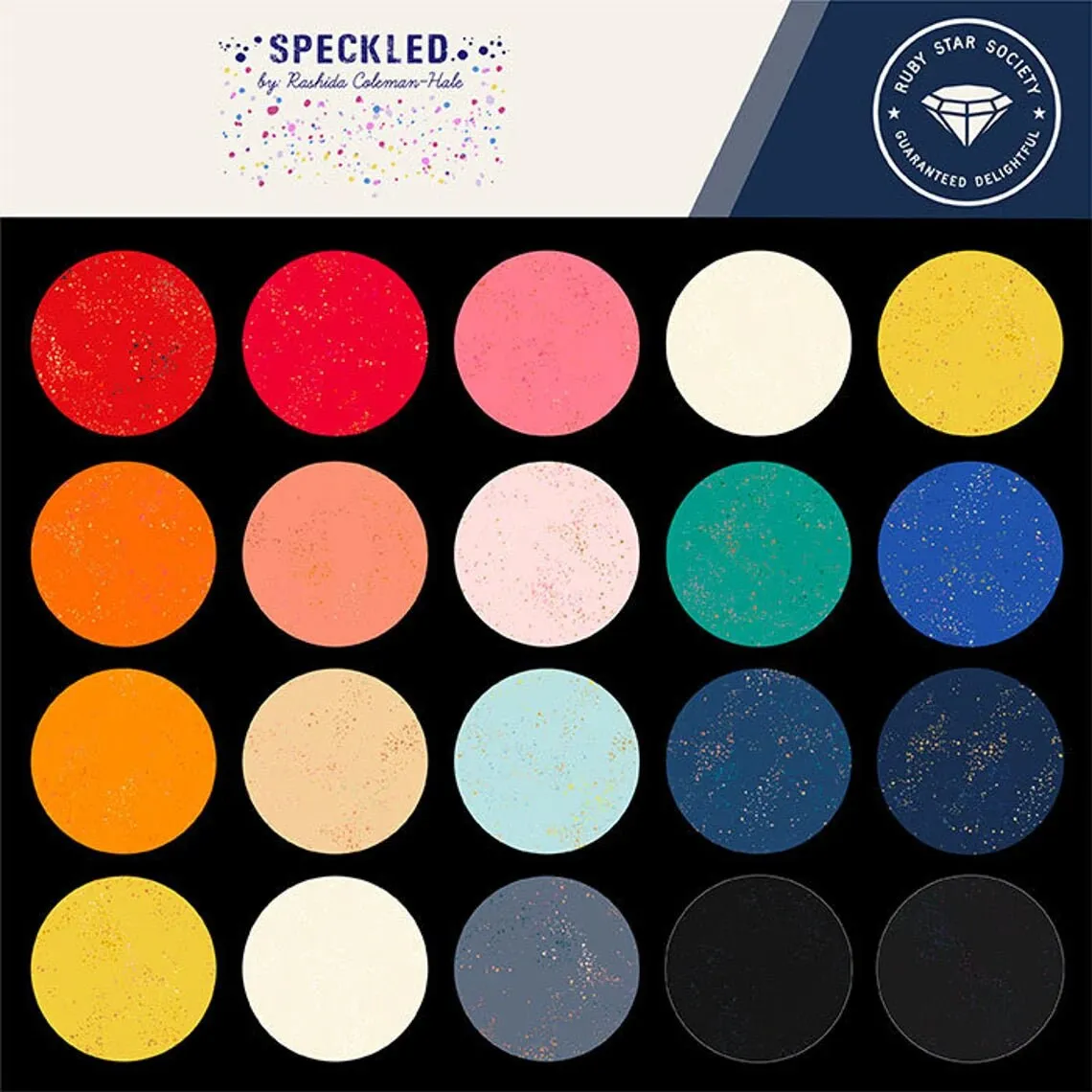 Moda Speckled New Charm Pack By Ruby Star Society