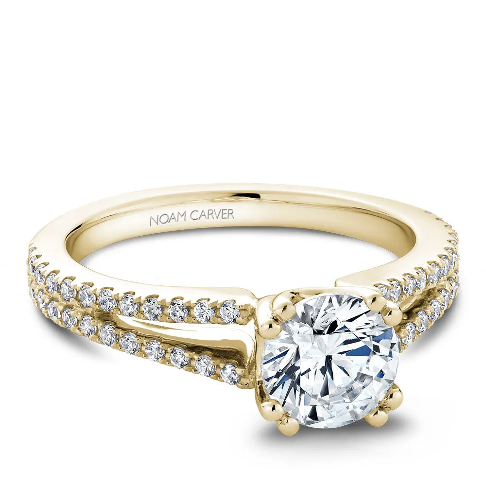 Noam Carver Engagement Ring - B001-03YM-100A