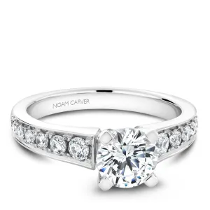 Noam Carver Engagement Ring - B006-02WS-100A