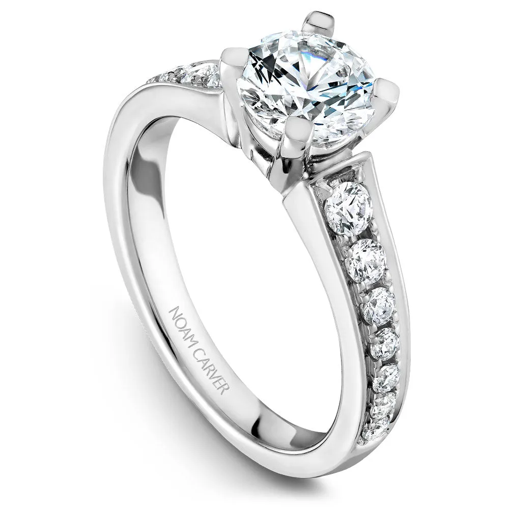 Noam Carver Engagement Ring - B006-02WS-100A