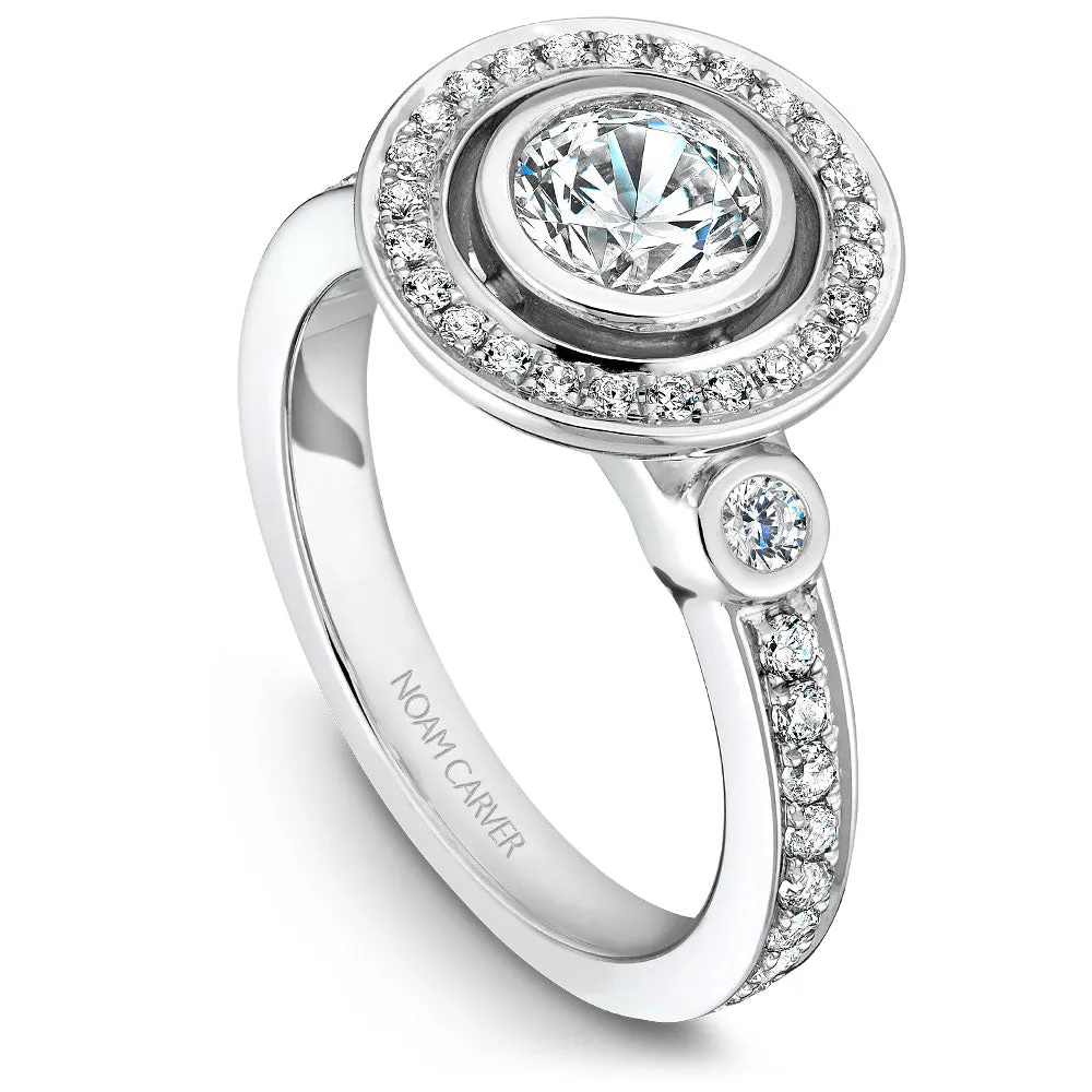 Noam Carver Engagement Ring - B010-01WM-100A