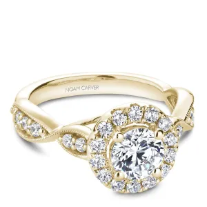 Noam Carver Engagement Ring - B160-01YS-100A