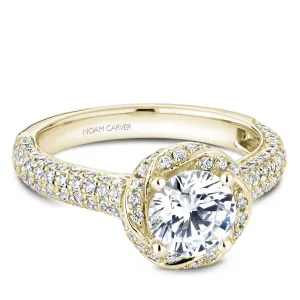 Noam Carver Engagement Ring - B164-01YM-100A