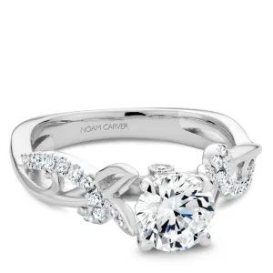 Noam Carver Engagement Ring - B334-01WS-100A