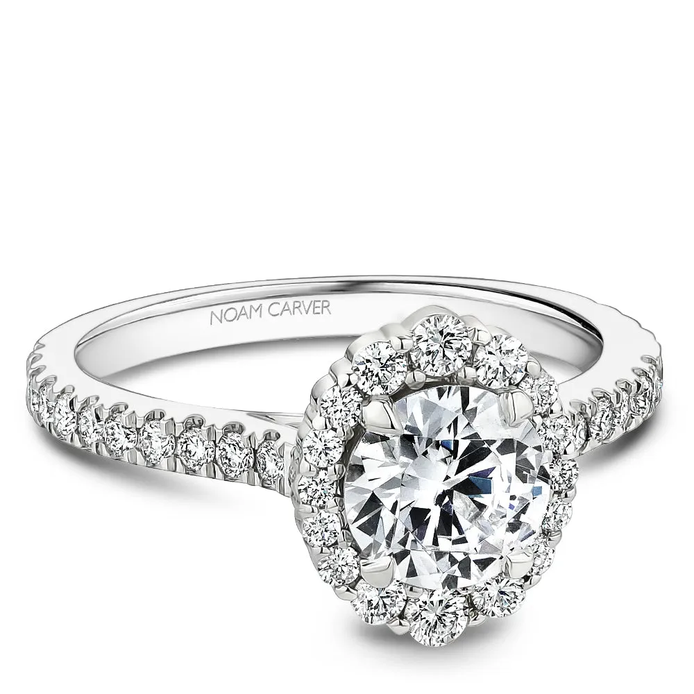 Noam Carver Engagement Ring - B521-01WM-100A