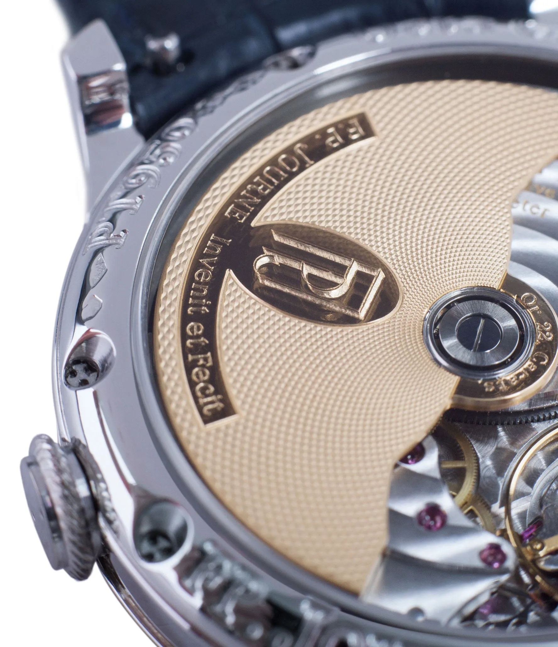 Octa Calendrier | Brass Movement | 38mm | Platinum