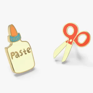 Paste   Scissors Earrings