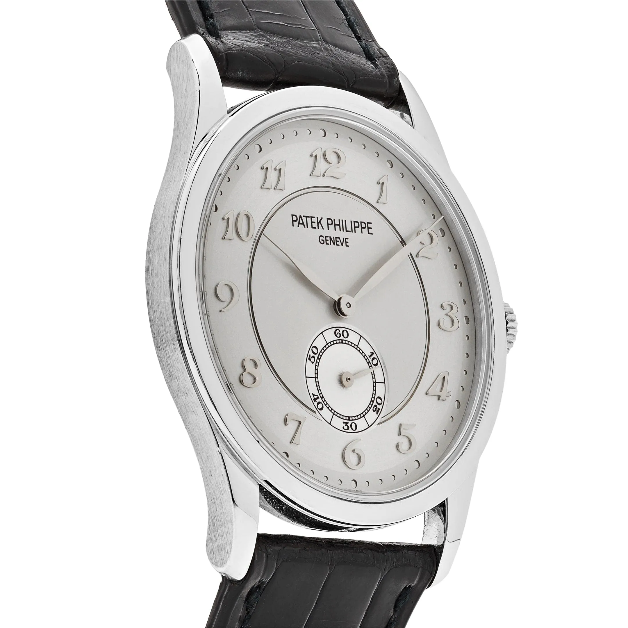 Patek Philippe Calatrava 5196P-001 Platinum Silver Dial