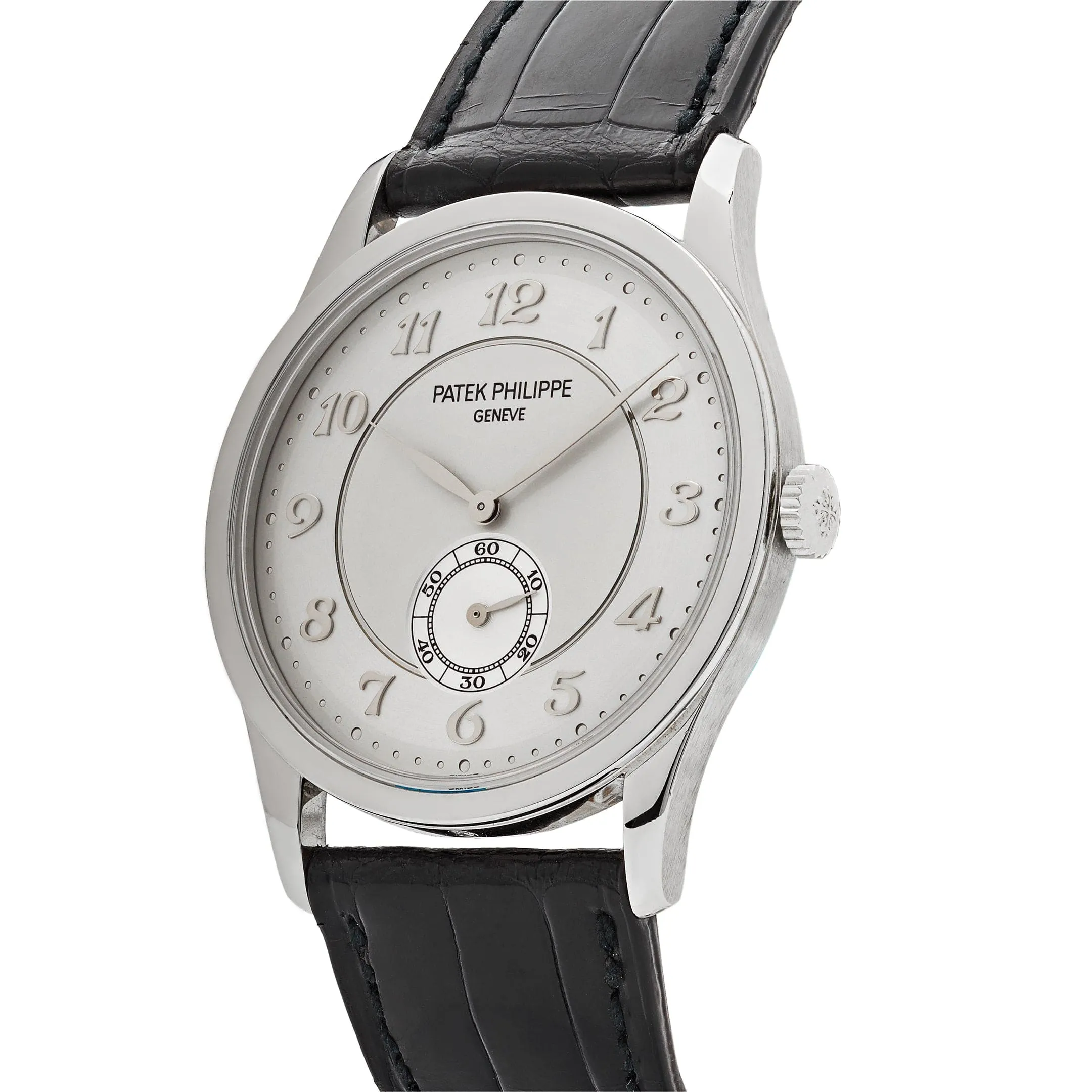 Patek Philippe Calatrava 5196P-001 Platinum Silver Dial