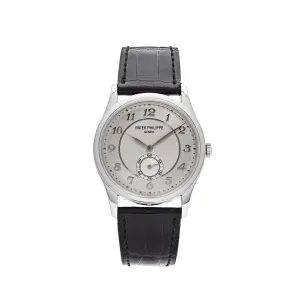 Patek Philippe Calatrava 5196P-001 Platinum Silver Dial