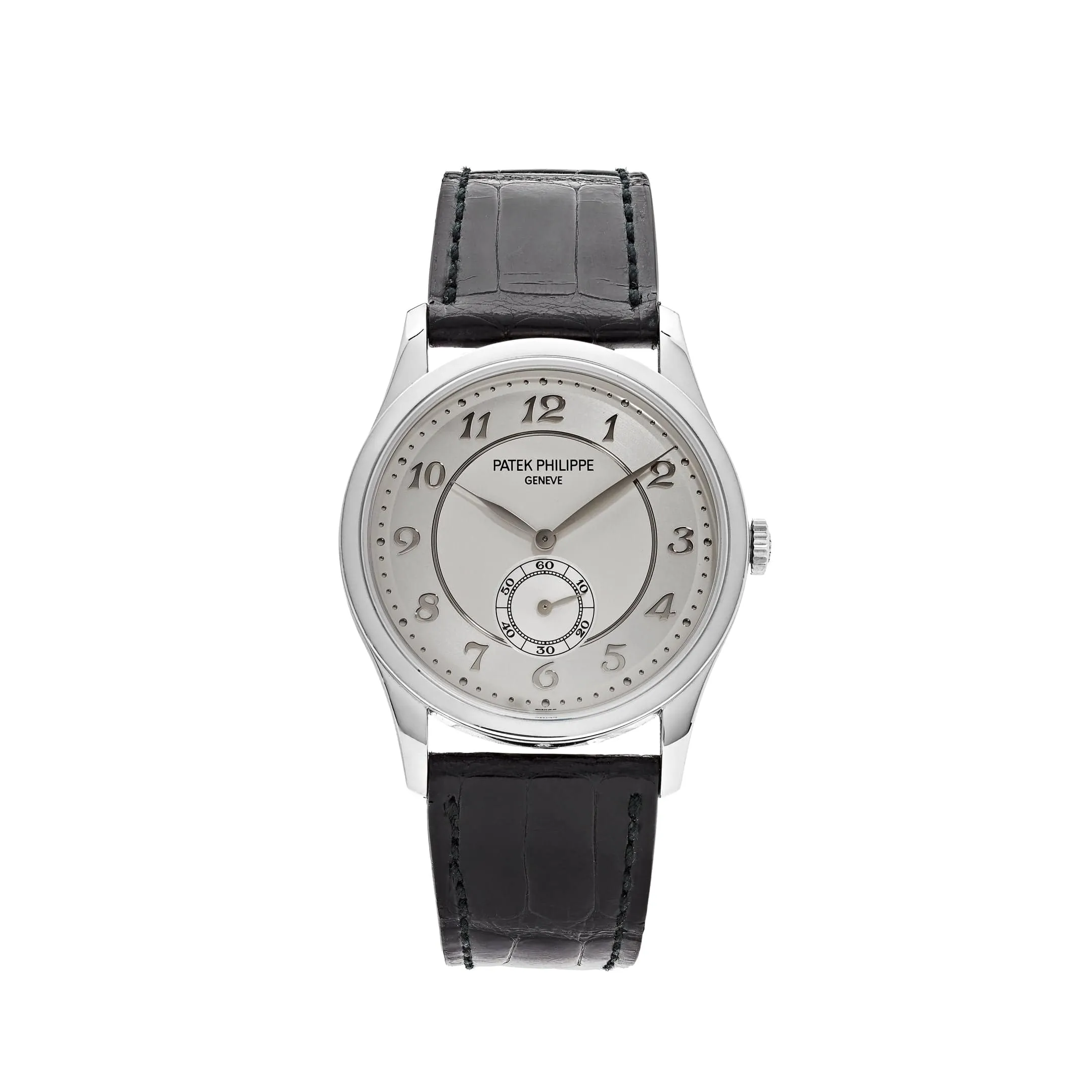 Patek Philippe Calatrava 5196P-001 Platinum Silver Dial