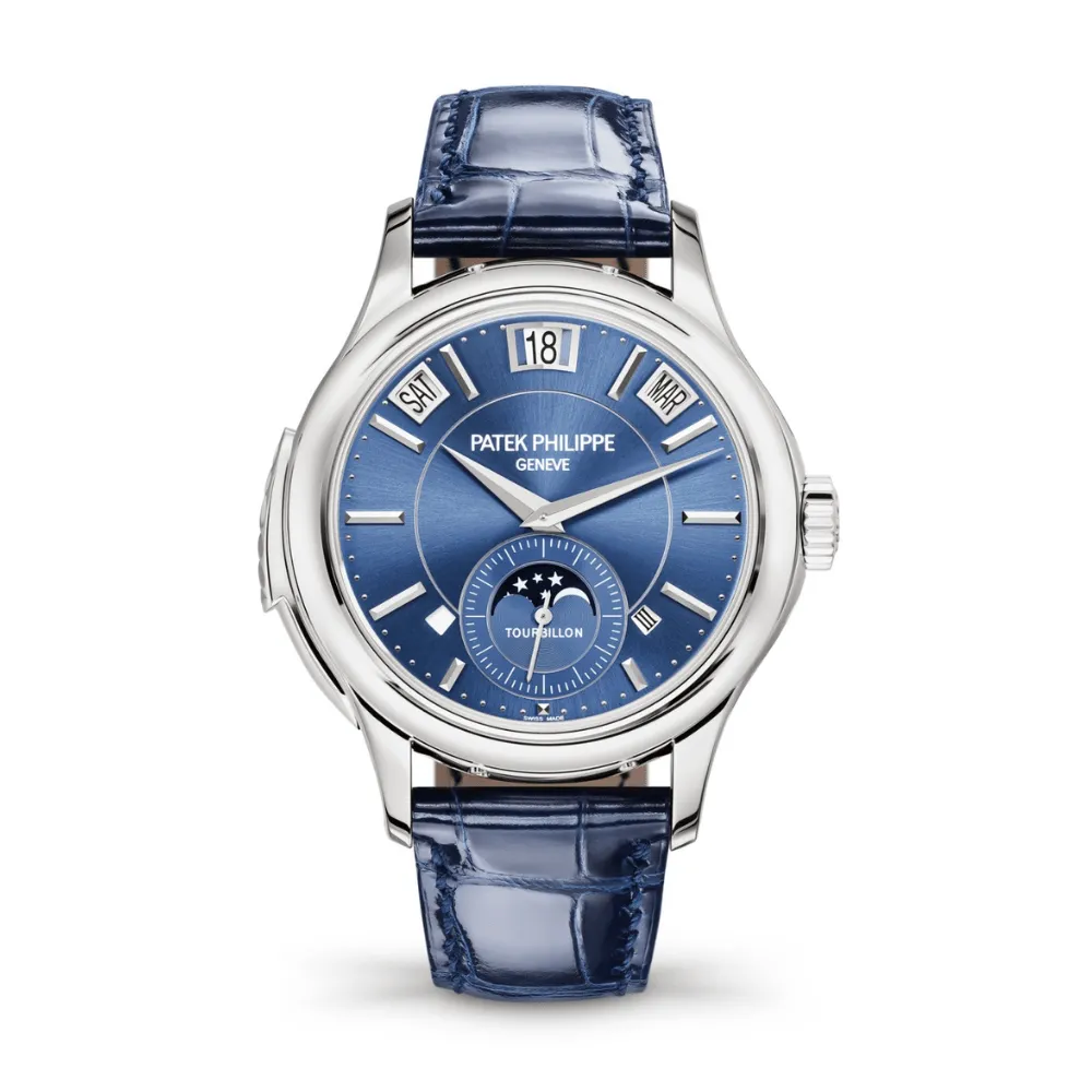 Patek Philippe Grand Complications 5207G-001 Tourbillon Minute Repeater Perpetual Calendar White Gold Blue Dial