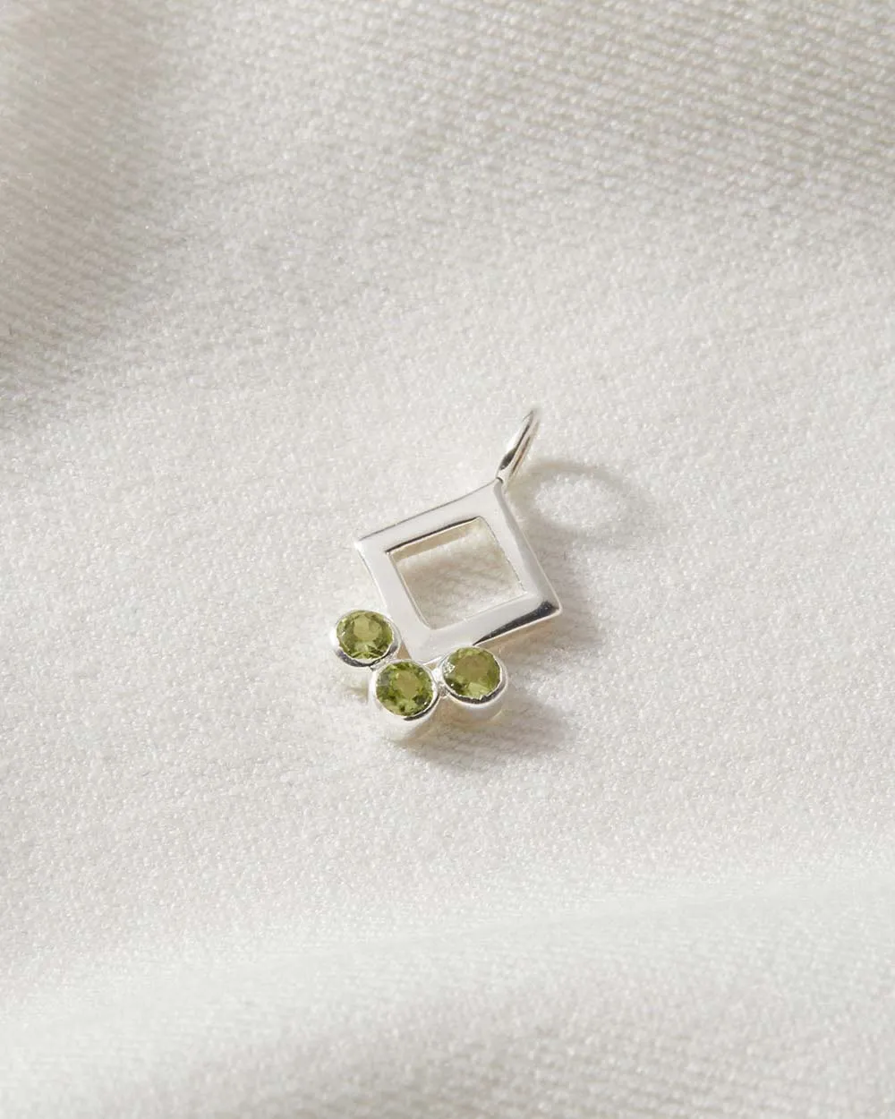 Peridot August Birthstone Charm