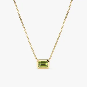 Peridot Necklace, Luisa