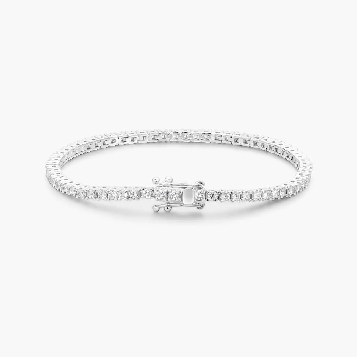 Petite Tennis Bracelet (2mm)