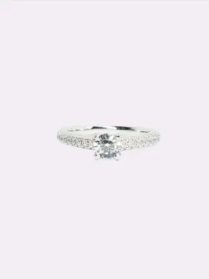 Platinum 2/3ct Diamond Ring