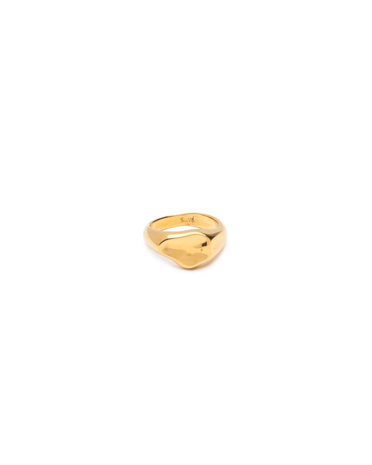 POOL Ring Gold Plated Bronze