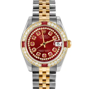 Rolex Datejust 31mm | 178273-RED-STRR-4RBY-JBL