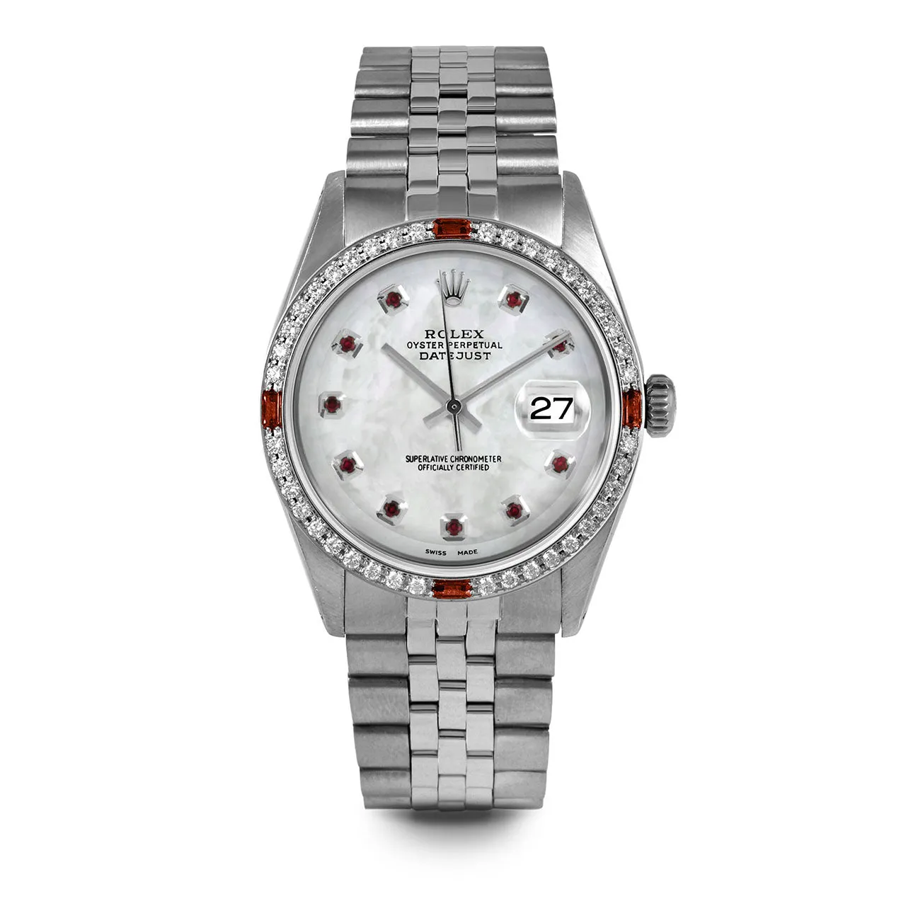 Rolex Datejust 36mm | 1601-SS-WMOP-RBY-AM-4RBY-JBL