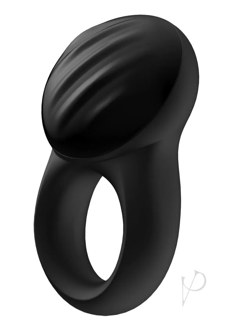 Satisfyer Signet Ring Black(disc)