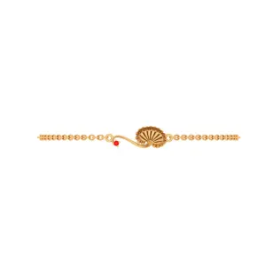 Stunning Sleek Gold Bracelet