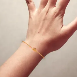 Stunning Sleek Gold Bracelet