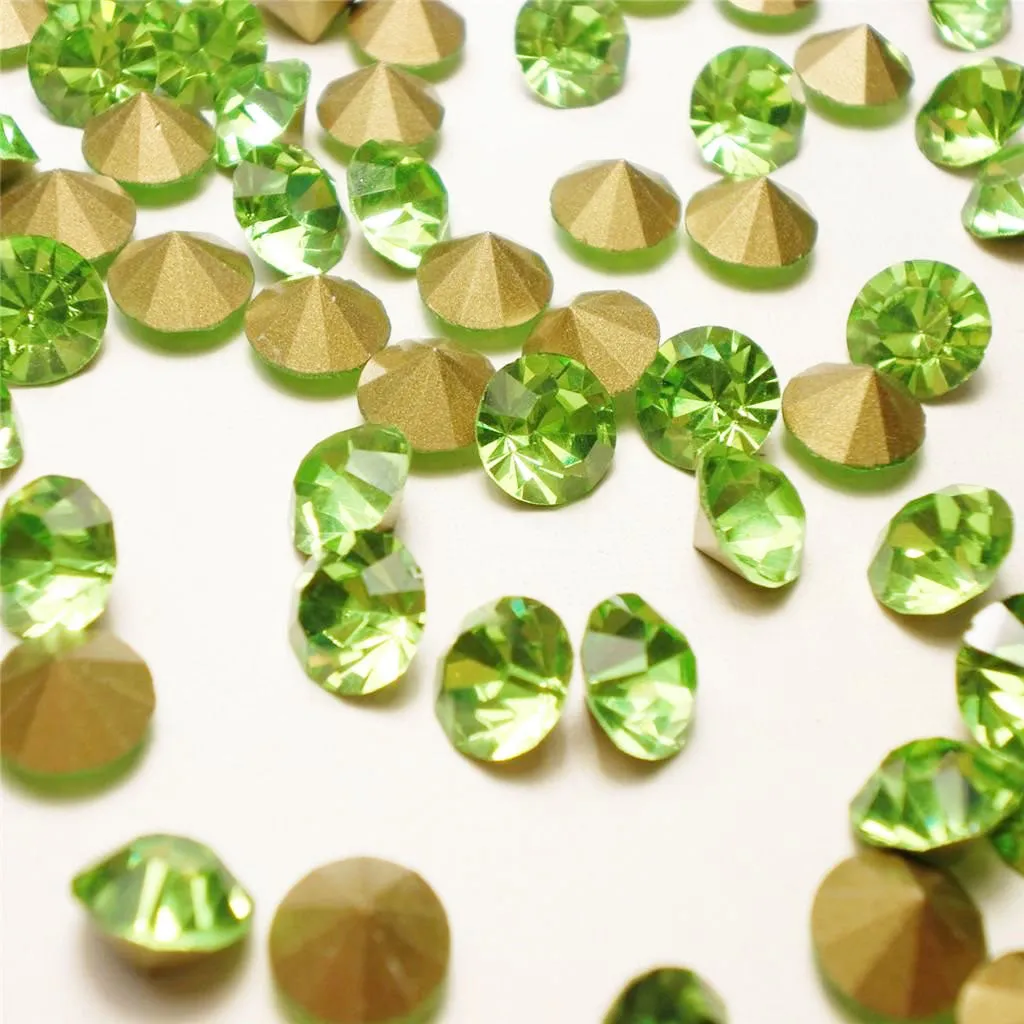 Swarovski Crystals 1088 - Peridot SS29 - 9pcs